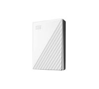 WD My Passport 6TB white - Portable Hard Drive with password protection and auto backup software