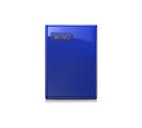 WD My Passport - Disque dur - chiffré - 2 To - externe (portable) - USB 3.2 Gen 1 (USB-C connecteur) - AES 256 bits - cobalt
