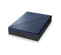 Western Digital Disque dur externe My Passport pour Mac WDBEJA0060BBL 6 To USB-C chiffré AES256 Bleu