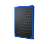 WD My Passport Go WDBMCG0010BBT - SSD - 1 To - externe (portable) - USB 3.0 - noir avec bordure en cobalt