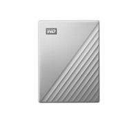 WD My Passport Ultra WDBC3C0020BSL - Disque dur - chiffré - 2 To - externe (portable) - USB 3.0 (USB-C connecteur) - AES 256 bits - argent