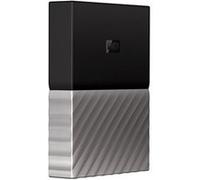 WD My Passport Ultra WDBFKT0040BGY - Disque dur - chiffré - 4 To - externe (portable) - USB 3.0 - AES 256 bits - noir-gris Noir-gris G