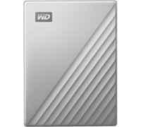 WD 4To My Passport Ultra, Disque Dur Externe Portable, USB-C, compatibilité avec PC, Xbox et Playstation, Boîtier métallique épuré