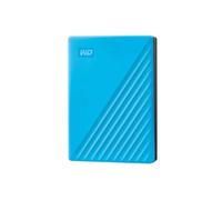 WD My Passport WDBR9S0060BBL - Disque dur - chiffré - 6 To - externe (portable) - USB 3.2 Gen 1 - AES 256 bits - sky
