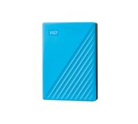 WD My Passport WDBR9S0060BBL - Disque dur - chiffré - 6 To - externe (portable) - USB 3.2 Gen 1 - AES 256 bits - sky