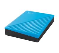 WD My Passport WDBR9S0060BBL - Disque dur - chiffré - 6 To - externe (portable) - USB 3.2 Gen 1 - AES 256 bits - sky