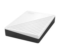 WD My Passport WDBR9S0060BWT - Disque dur - chiffré - 6 To - externe (portable) - USB 3.2 Gen 1 - AES 256 bits - blanc