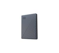 Western Digital Disque dur externe portable My Passport 2 To USB-C/USB-A, USB 3.2 Gen 1, Gris