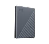 Western Digital Disque dur externe portable My Passport 2 To USB-C/USB-A, USB 3.2 Gen 1, Gris