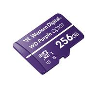 WD Purple 256Go Surveillance microSD XC Class - 10 UHS 1