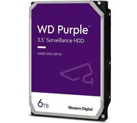 WD Purple 6 To Disque dur Interne 3.5" dédié Vidéosurveillance AllFrame Technology, 180BT/yr, 256MB Cache, Garantie 3 ans