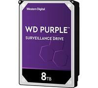 WD Purple 8 To disque dur interne de surveillance 3,5'' - AI AllFrame - 360 To/an, cache de 256 Mo, classe 7200 RPM