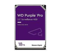 WD Purple Pro 18 To Disque dur Interne 3.5" dédié Vidéosurveillance AllFrame Technology, 550TB/yr, 512MB Cache, 7200 RPM, Garantie 5 ans