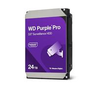 WD Purple Pro 24 to Disque Dur Interne de Surveillance HDD, Smart Video, 3,5" - AllFrame Technology, 512 Mo Cache, 550TB/yr, 7200 RPM