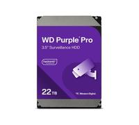 WD Purple Pro WD221PURP - Disque dur - 22 To - surveillance, vidéo intelligente - interne - 3.5" - SATA 6Gb/s - 7200 tours/min - mémoire tampon : 512 Mo