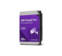 Western Digital 26TB WD Pro - Surveillance Internal Hard Drive, Purple - WD260PURP