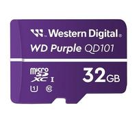 Western Digital Carte mémoire microSDHC WD Purple SC QD101 32 Go UHS-I U1 Class10 Violet