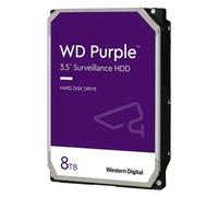 WD Purple WD82PURZ - Disque dur - 8 To - interne - 3.5" - SATA 6Gb/s - 7200 tours/min - mémoire tampon : 256 Mo
