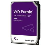 WD Purple WD84PURZ - Disque dur - 8 To - interne - 3.5" - SATA 6Gb/s - 5640 tours/min - mémoire tampon : 128 Mo