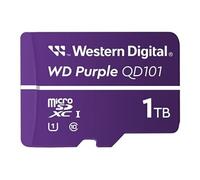 WD Purple WDD100T1P0C - Carte mémoire flash - 1 To - UHS-I U1 / Class10 - micro SDXC - violet