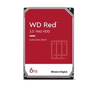 WD Red, Disque dur interne NAS 6 TB - 5400 rpm, SATA 6 Gb/s, SMR, Cache de 256 MB, 3,5 po