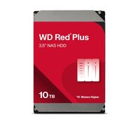 WD Red Plus 10TB NAS Disque Dur Interne 3,5" - 7200 RPM Classe, SATA GB/s, CMR, 512MB Cache