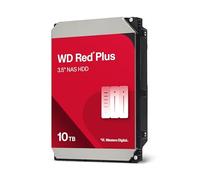 WD Red Plus 10TB NAS Disque Dur Interne 3,5" - 7200 RPM Classe, SATA GB/s, CMR, 512MB Cache