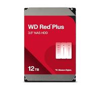 WD Red Plus 12TB NAS Disque Dur Interne 3,5" - 7200 RPM Classe, SATA GB/s, CMR, 512MB Cache