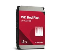 WD Red Plus 12TB NAS Disque Dur Interne 3,5" - 7200 RPM Classe, SATA GB/s, CMR, 512MB Cache