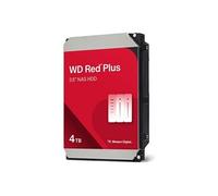 WD Red Plus - Disque dur - 4 To - interne - 3.5" - SATA 6Gb/s - 5400 tours/min - mémoire tampon : 128 Mo