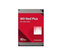 WD Red Plus 10TB NAS Disque Dur Interne 3,5" - 7200 RPM Classe, SATA GB/s, CMR, 512MB Cache