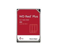 WD Red Plus WDBAVV0060HNC - Disque dur - 6 To - interne - 3.5" - SATA 6Gb/s - 5640 tours/min - mémoire tampon : 128 Mo