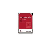 WD Red Plus WDBAVV0060HNC - Disque dur - 6 To - interne - 3.5" - SATA 6Gb/s - 5640 tours/min - mémoire tampon : 128 Mo