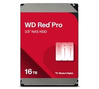 WD Red Pro 16 To Disque dur Interne 3.5" dédié NAS, 7200 RPM Class, SATA 6 GB/s, CMR, 512MB Cache, Garantie 5 ans