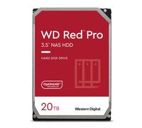 WD Red Pro 20TB NAS 3.5" Internal Hard Drive - 7200 RPM Class, SATA 6 Gb/s, CMR,