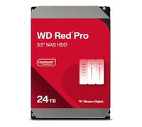 WD Red Pro 24TB NAS 3.5" Internal Hard Drive - 7200 RPM, SATA 6 GB/s, CMR, 512MB Cache