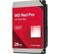 WD Red Pro 26 to NAS Disque Dur Interne 3,5" - 7200 RPM, SATA 6 GB/s, CMR, Cache de 512 Mo