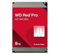 WD Red Pro 8 To NAS Disque Dur Interne 3,5" - 7200 RPM Classe, SATA 6 Gb/s, CMR, Cache de 256 Mo