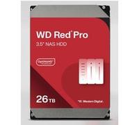 WD Red Pro WD260KFGX - Disque dur - Enterprise - 26 To - interne - 3.5" - SATA 6Gb/s - 7200 tours/min - mémoire tampon : 512 Mo G