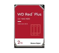 WD Red - WD20EFRX - 2TB 3.5" NAS Disque Dur Interne - 5400 RPM Class, SATA 6 Gb/s, CMR, 64MB Cache