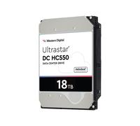 WD Ultrastar DC HC550 WUH721818AL5204 - Disque dur - 18 To - interne - 3.5" - SAS 12Gb/s - 7200 tours/min - mémoire tampon : 512 Mo