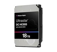 WD Ultrastar DC HC555 - Disque dur - Centre de données - 18 To - interne - 3.5" - SATA 6Gb/s - 7200 tours/min - mémoire tampon : 512 Mo