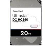 WD Ultrastar DC HC560 - Disque dur - 20 To - interne - 3.5" - SATA 6Gb/s - 7200 tours/min - mémoire tampon : 512 Mo Multicolore G
