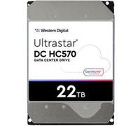 WD Ultrastar DC HC570 - Disque dur - chiffré - 22 To - interne - 3.5" - SATA 6Gb/s - 7200 tours/min - mémoire tampon : 512 Mo - Self-Encrypting Drive (SED) G
