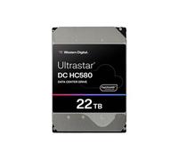 WD Ultrastar DC HC580 WUH722422ALE6L4 - Disque dur - 22 To - interne - 3.5" - SATA 6Gb/s - 7200 tours/min - mémoire tampon : 512 Mo