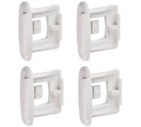 WD12X10304 Lot de 4 capuchons coulissants pour panier supérieur de lave-vaisselle compatibles avec les marques supérieures 1556527, WD12X0344, AP4484666, WD12X344, WD12X10238, WD30X0093