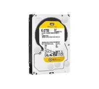 'wd6001fsyz Western Digital, Disque dur, 3,5, SATA 6 Go/s, 6TB, 7200 tr/min, cache 128 Mo, 24/7 Capteur d'Exploitation, R/V