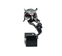 wD7rE5bm6z Décoration de Bureau Abstract Sculpture Modern Art Statue with Marble Base for Home Decor(Gold)