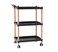 wD7rE5bm6z desserte de Cuisine Chariot de Rangement Roulant Mobile, étagère Utilitaire, Support Organisateur for Salon Chariot de Stockage