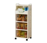 wD7rE5bm6z desserte de Cuisine Chariot de Stockage collations Roulant, étagère Rangement Mobile à Plusieurs Niveaux avec Roues Chariot de Stockage
